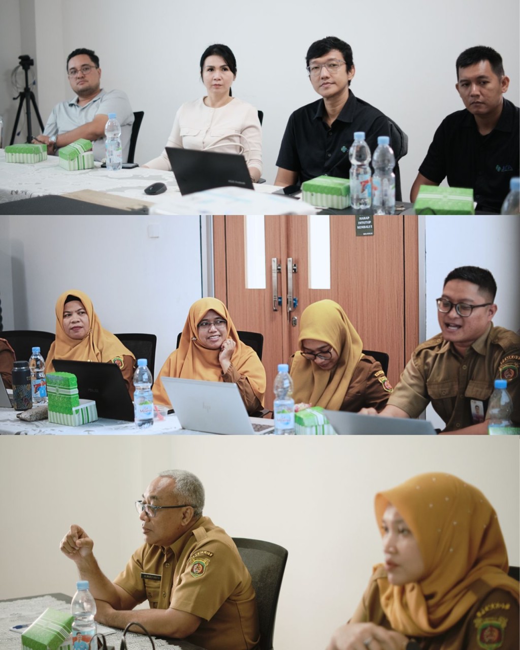 apat Pembahasan Substansi Teknis Persetujuan Teknis Pemenuhan Batu Mutu Air Limbah PT Marine Anugerah Selaras (MAS).