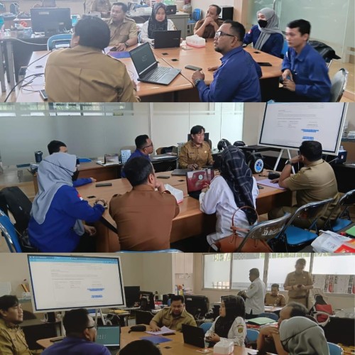 Kominfo Gelar Koordinasi Intensif Bersama Dinas Lingkungan Hidup Kota Samarinda Terkait Optimalisasi Aplikasi E-Retribusi Daerah
