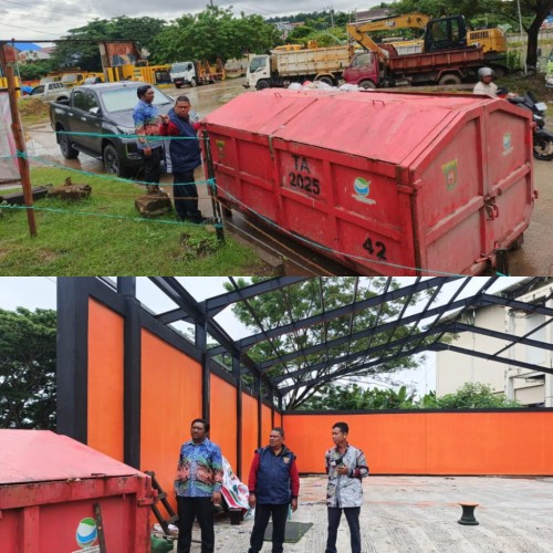 DLH Samarinda Tinjau TPS Air Hitam, Pastikan Pengelolaan Sampah Optimal