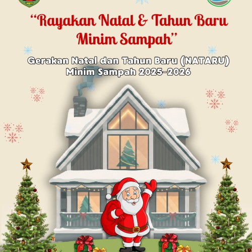 Rayakan Natal & Tahun Baru Minim Sampah