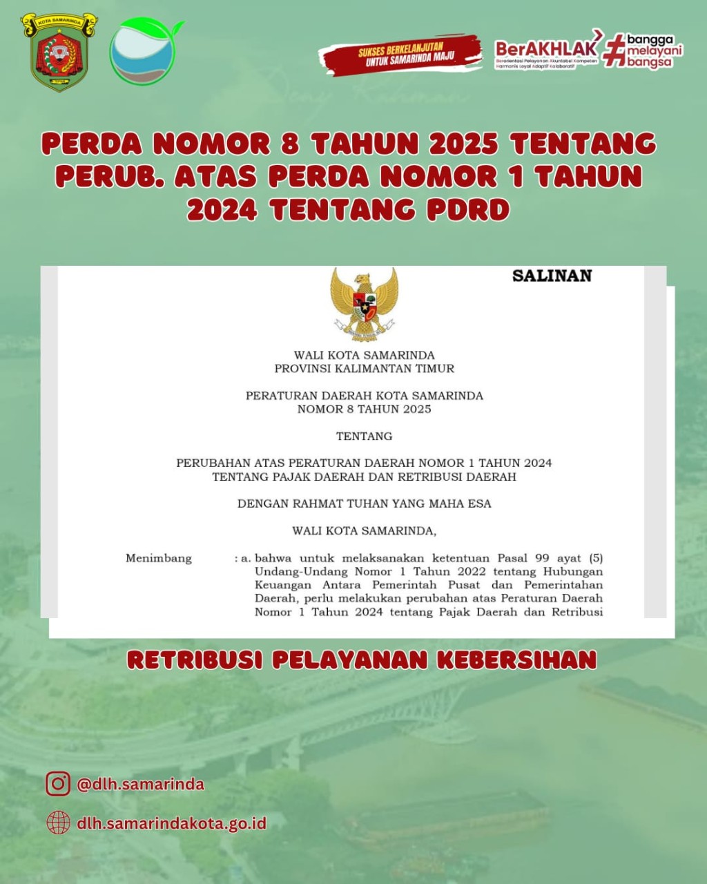 Revisi Perda PDRD 2024: Retribusi Kebersihan Alami Penyesuaian Tarif