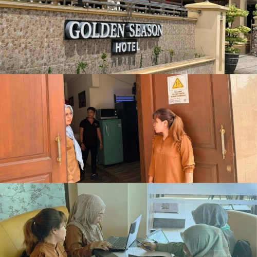 DLH Samarinda Verifikasi Kepatuhan Pengelolaan Limbah B3 Hotel Golden Season