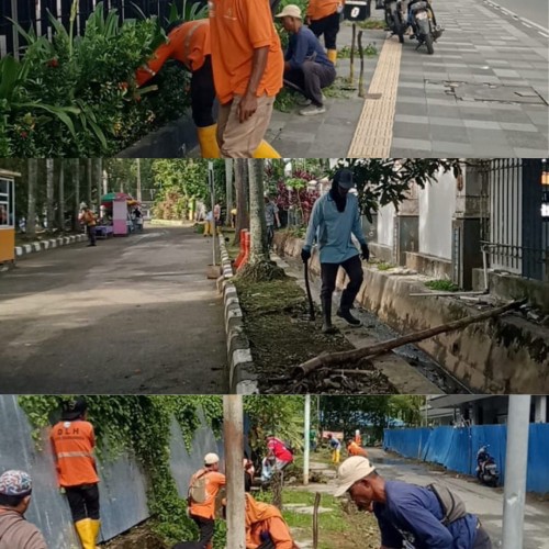 DLH Bersihkan GOR Segiri, Persiapan Matangkan Pasar Ramadan 2026