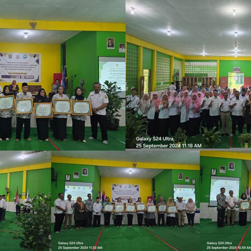 Penyerahan Penghargaan Sekolah Adiwiyata Kota Samarinda 2024 dan Pelantikan Forum Sekolah Adiwiyata Kota Samarinda Periode 2024-2028