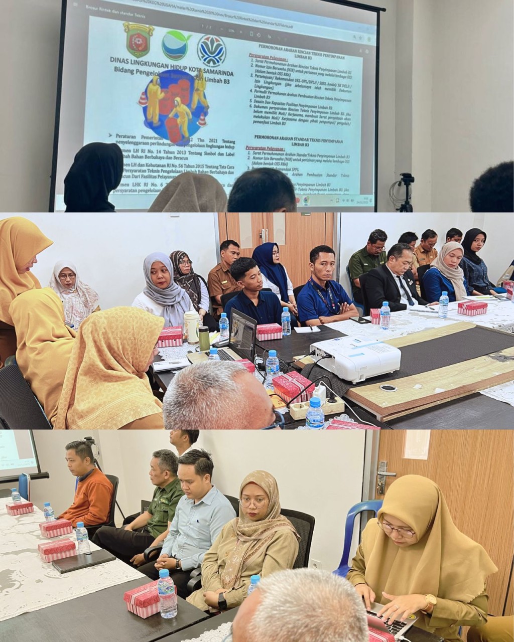 Kegiatan Rapat Evaluasi dan Pengelolaan Pemantauan Lingkungan Hidup untuk Usaha Hotel, Pusat Perbelanjaan & Rumah Makan di Kota Samarinda