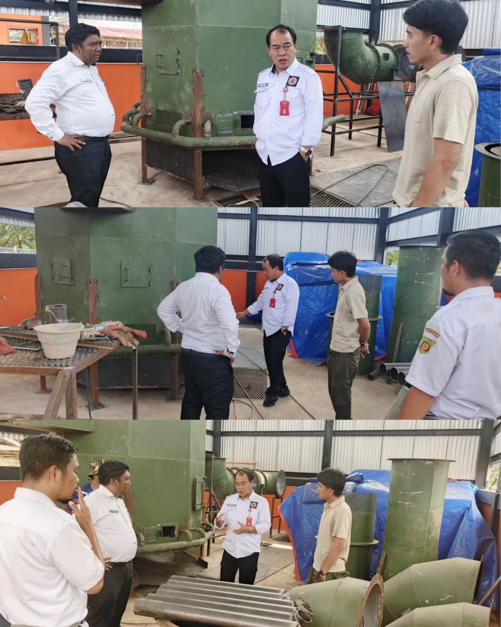 Plt DLH Samarinda Tinjau Insinerator Air Hitam, Progres Capai 80%