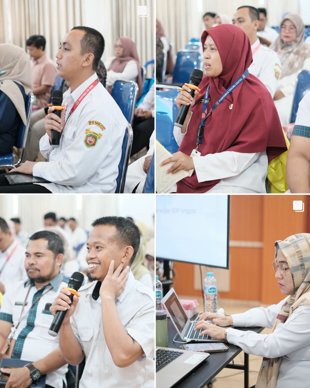 Kegiatan Rapat Evaluasi dan Pengelolaan Pemantauan Lingkungan Hidup untuk Puskesmas dan Klinik Kesehatan di Kota Samarinda.