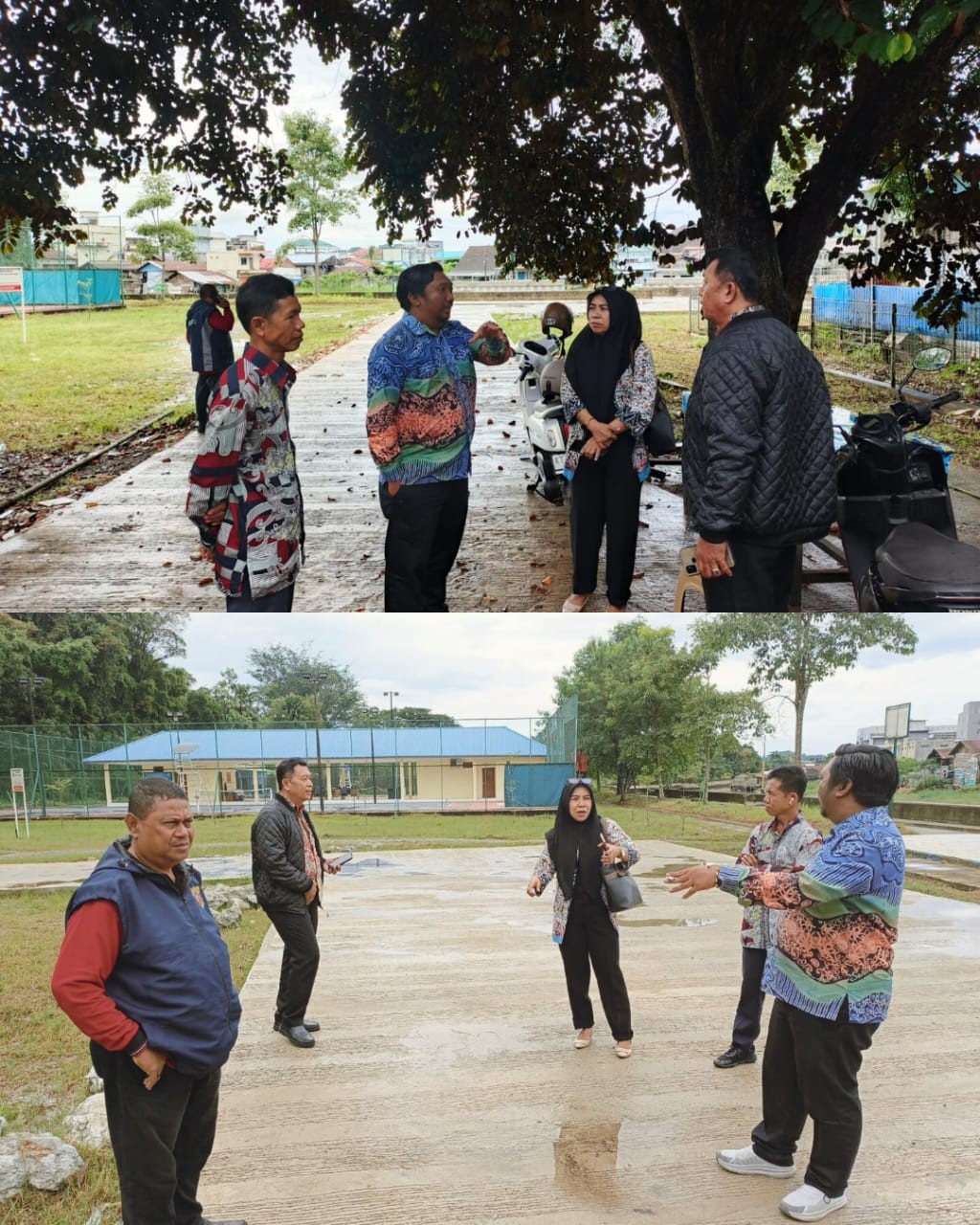 DLH Samarinda dan Kelurahan Sepakati Pemindahan Sementara TPS Taman Cerdas