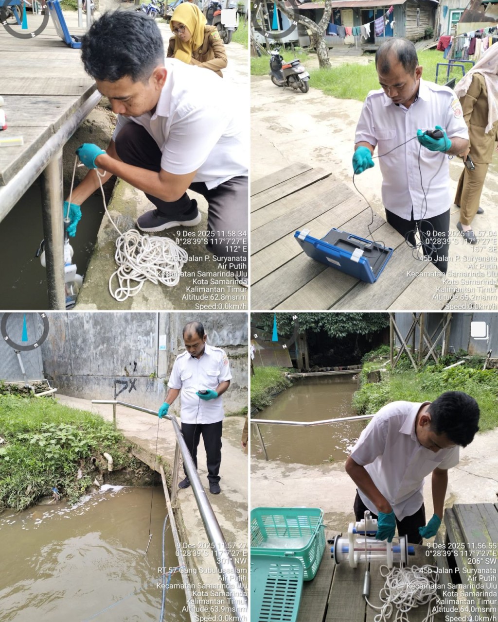 Laporan Kondisi Drainase atas Laporan Warga oleh Bid Pengendalian Pencamaran & Kerusakan Lingkungan Hidup (P2KLH)   📍Jl. P Suryanata GG. Subulussalam RT.57 Kel. Air Putih Kec.Samarinda Ulu