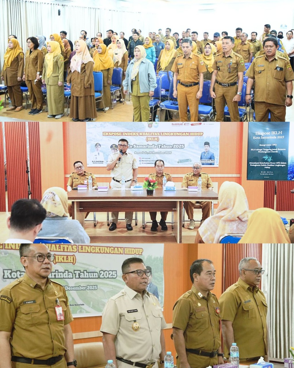 Ekspose Indeks Kualitas Lingkungan Hidup (IKLH) Kota Samarinda Tahun 2025 oleh Bidang P2KLH