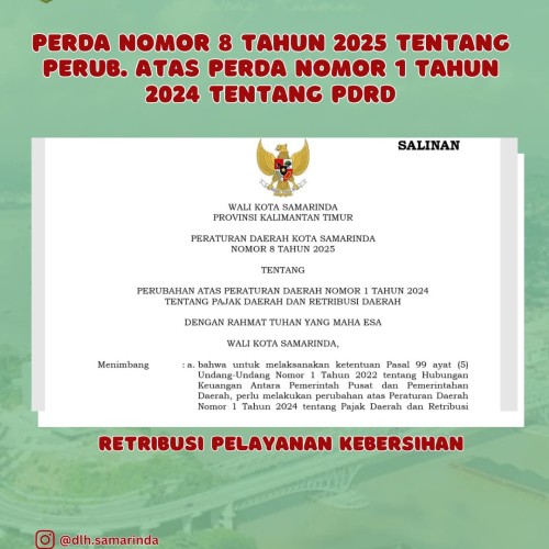 Revisi Perda PDRD 2024: Retribusi Kebersihan Alami Penyesuaian Tarif