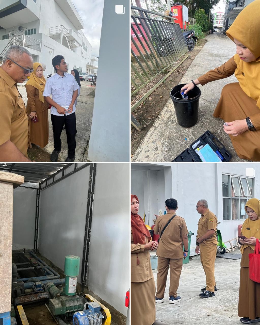 Verifikasi Lapangan Tindak Lanjut permohonan Surat Layak Operasional (SLO) Pemenuhan Baku Mutu Air Limbah