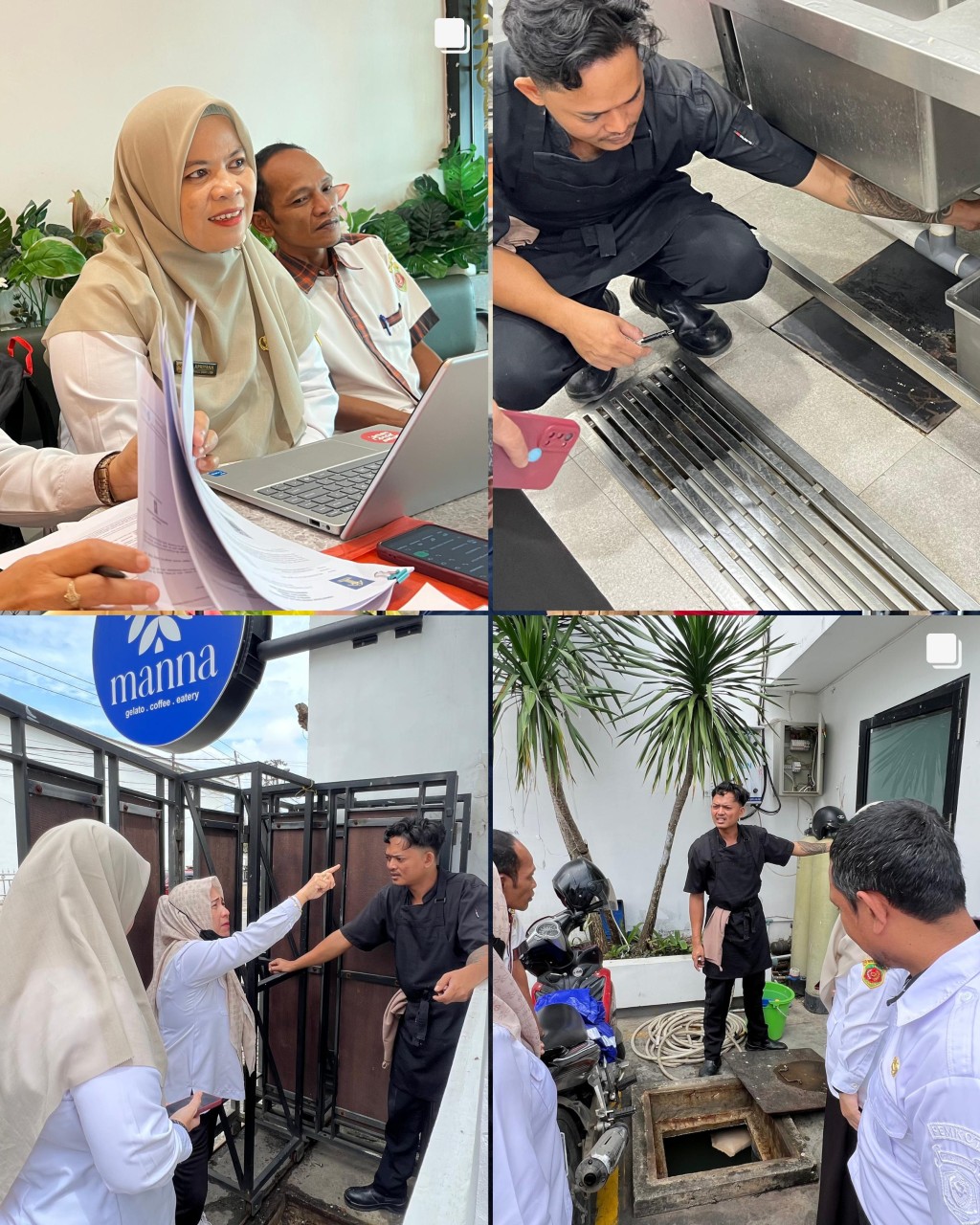 Pembinaan Perlindungan dan Pengelolaan Lingkungan Hidup pada Kegiatan Usaha di Kota Samarinda   📍Manna Gelato Coffee Eatery Jl Berantas Samarinda