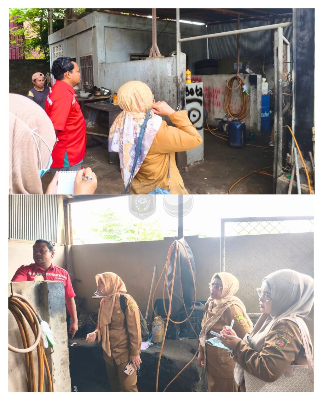 DLH Samarinda Verifikasi Kepatuhan Pengelolaan Limbah B3 PT. Samarinda Ready Mix