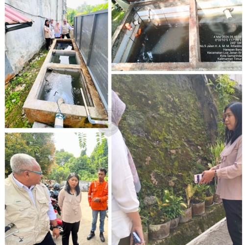 Verifikasi Lapangan Perpanjangan Izin Pembuangan Air Limbah (Pemenuhan Baku Mutu Air Limbah) dalam rangka permohonan dari PT. Carsurin Tbk. Cabang Samarinda