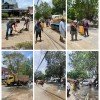 DLH Samarinda Bersihkan Jalan KH. Wahid Hasyim Demi Keselamatan Pengguna Jalan