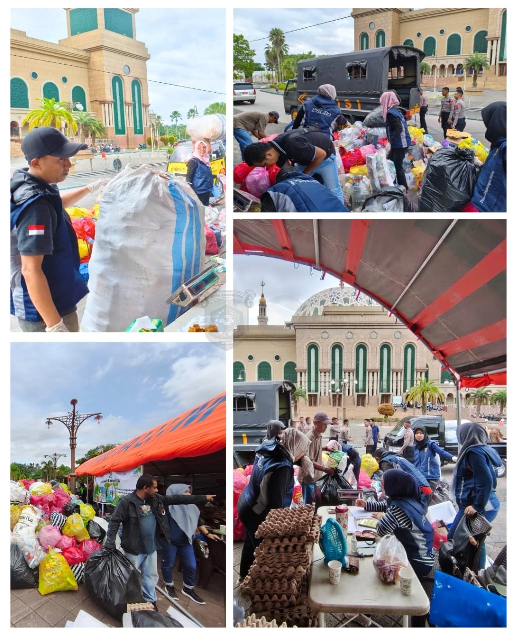 DLH Samarinda Gelar Sedekah Sampah di Masjid Islamic Center
