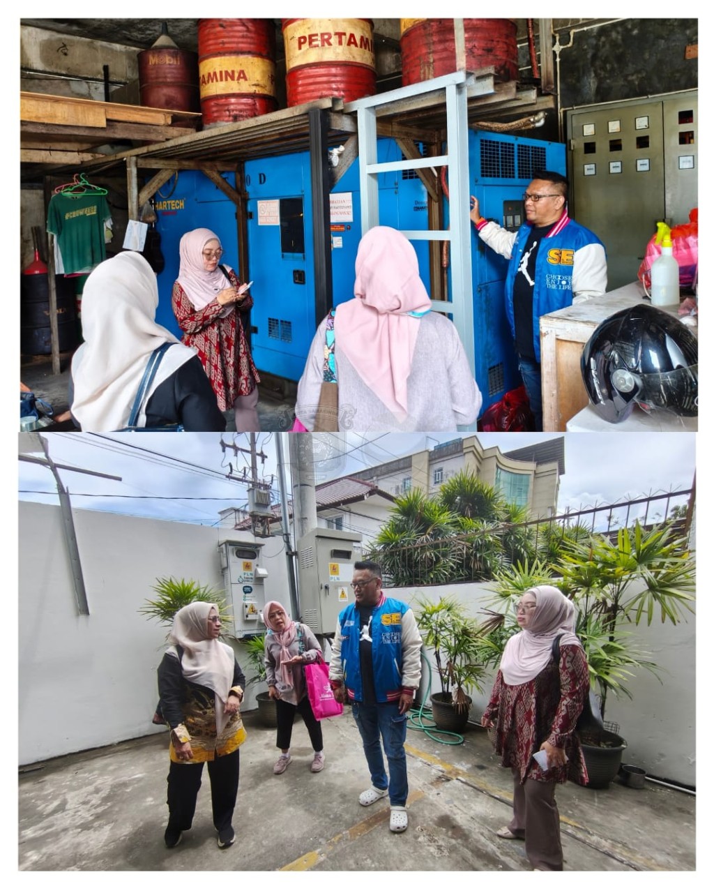 DLH Samarinda Verifikasi Kepatuhan Pengelolaan Limbah B3 PT. Perdana Tri Jaya (Crowners Pub & KTV)