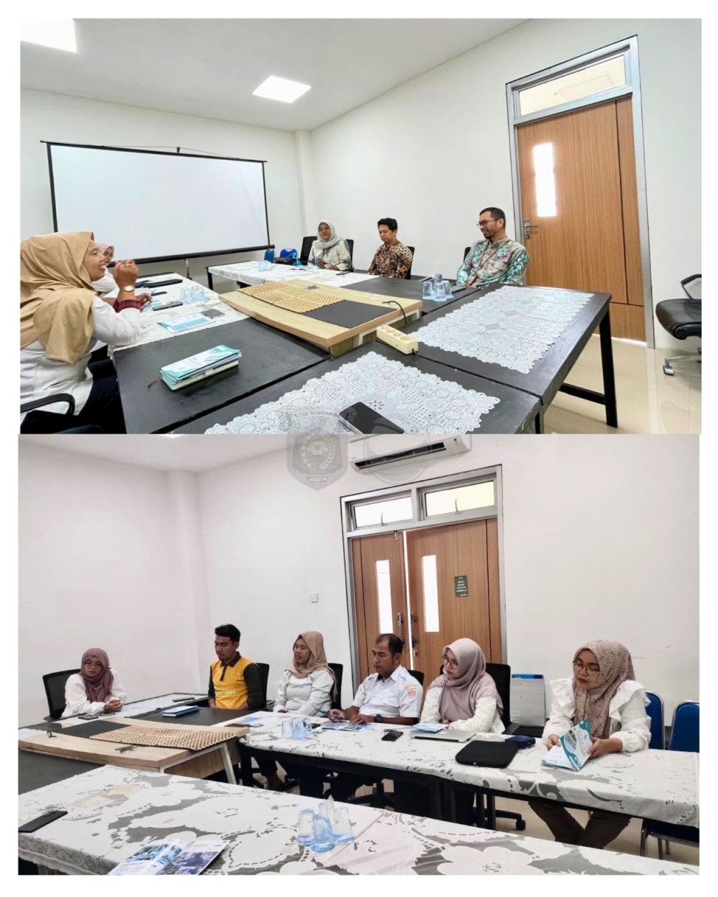 Pertemuan antara Laboratorium DLH Kota Samarinda dengan Balai Standarisasi dan Pelayanan Jasa Industri (BSPJI) Samarinda.