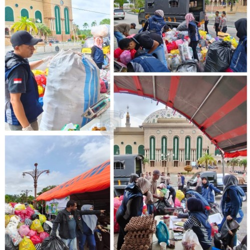 DLH Samarinda Gelar Sedekah Sampah di Masjid Islamic Center