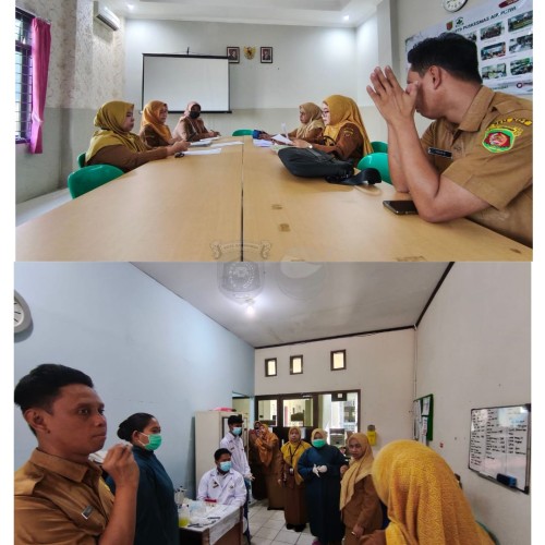 DLH Samarinda Verifikasi Kepatuhan Pengelolaan Limbah B3 UPTD Puskesmas Air Putih