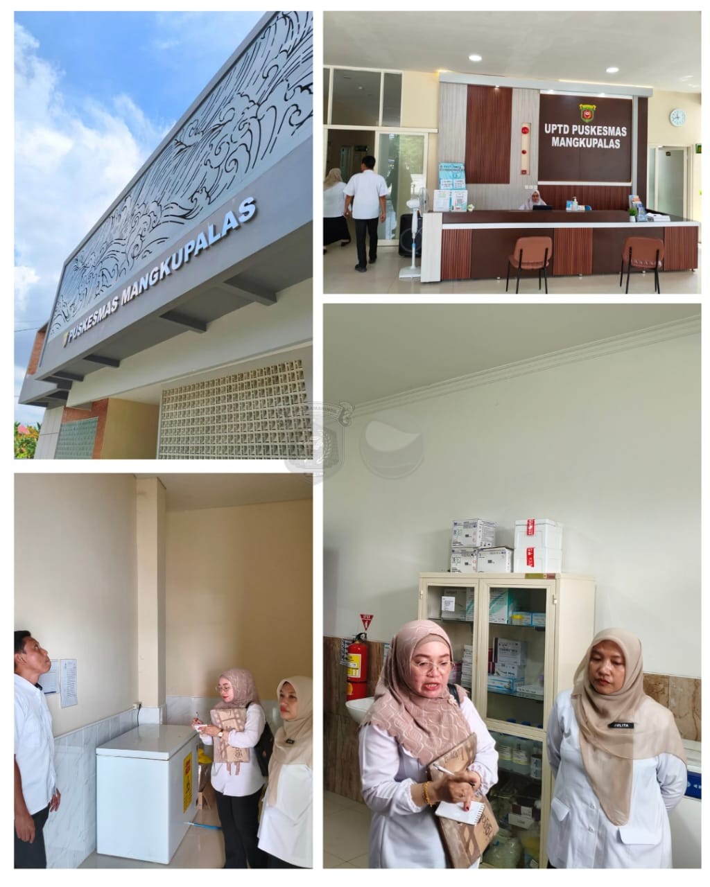 DLH Samarinda Verifikasi Kepatuhan Pengelolaan Limbah B3 UPTD. Puskesmas Mangkupalas
