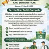 HIMBAUAN KEBERSIHAN AKSI DEMONSTRASI Selasa, 21 April 2026