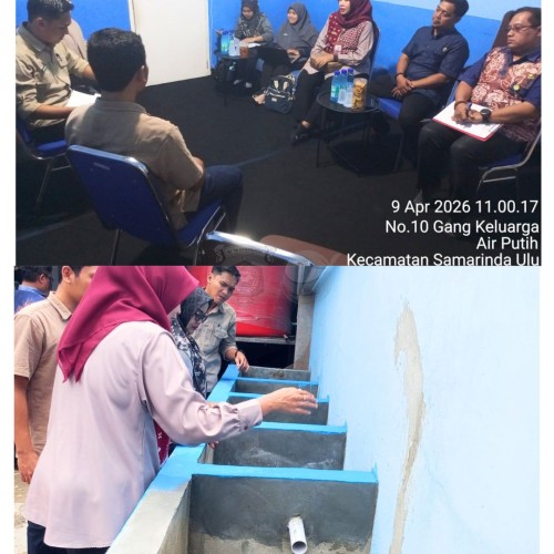 Pembinaan Kegiatan usaha pada Satuan Pelayanan Pemenuhan Gizi (SPPG) yang dilaksanakan di 3 alamat SPPG Jl M.T. Haryono Gang 18A, Kel.Air Putih Kec.Samarinda Ulu