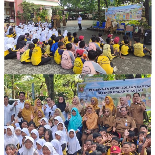 PEMBINAAN PENGELOLAAN SAMPAH DI LINGKUNGAN SEKOLAH DI SDN 003 SUNGAI KUNJANG