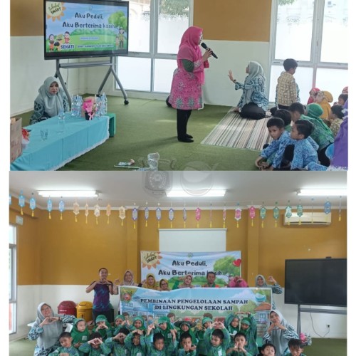 PEMBINAAN PENGELOLAAN SAMPAH DI LINGKUNGAN SEKOLAH KB DAN TK SILAMIC CENTER