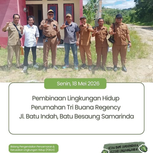 Pembinaan Pengelolaan Lingkungan Hidup Perumahan Tri Buana Regency