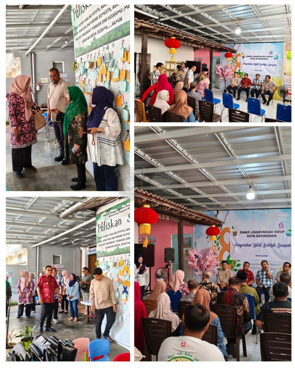 Wakil Walikota Samarinda Serahkan Hasil Sedekah Sampah di Rumah Singgah