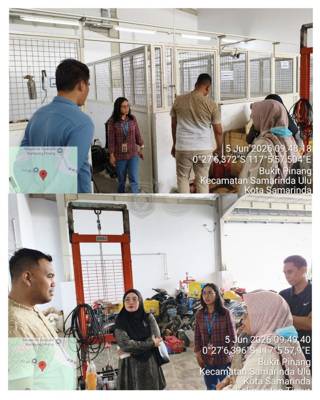 DLH Samarinda Verifikasi Kepatuhan Pengelolaan Limbah B3 PT. Indomarco Prismatama