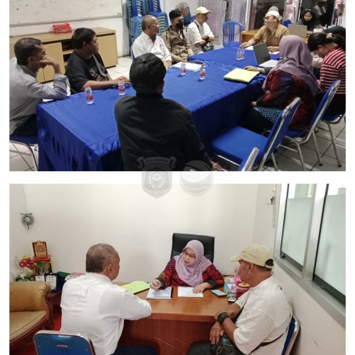 Rapat tindaklanjut Pengaduan Lembaga Putra Bangsa Peduli Lingkungan Hidup
