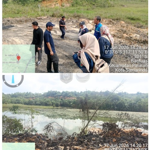 Konsesi PT Energi Cahaya Industritama, Kelurahan Bantuas, Kecamatan Palaran, Kota Samarinda.