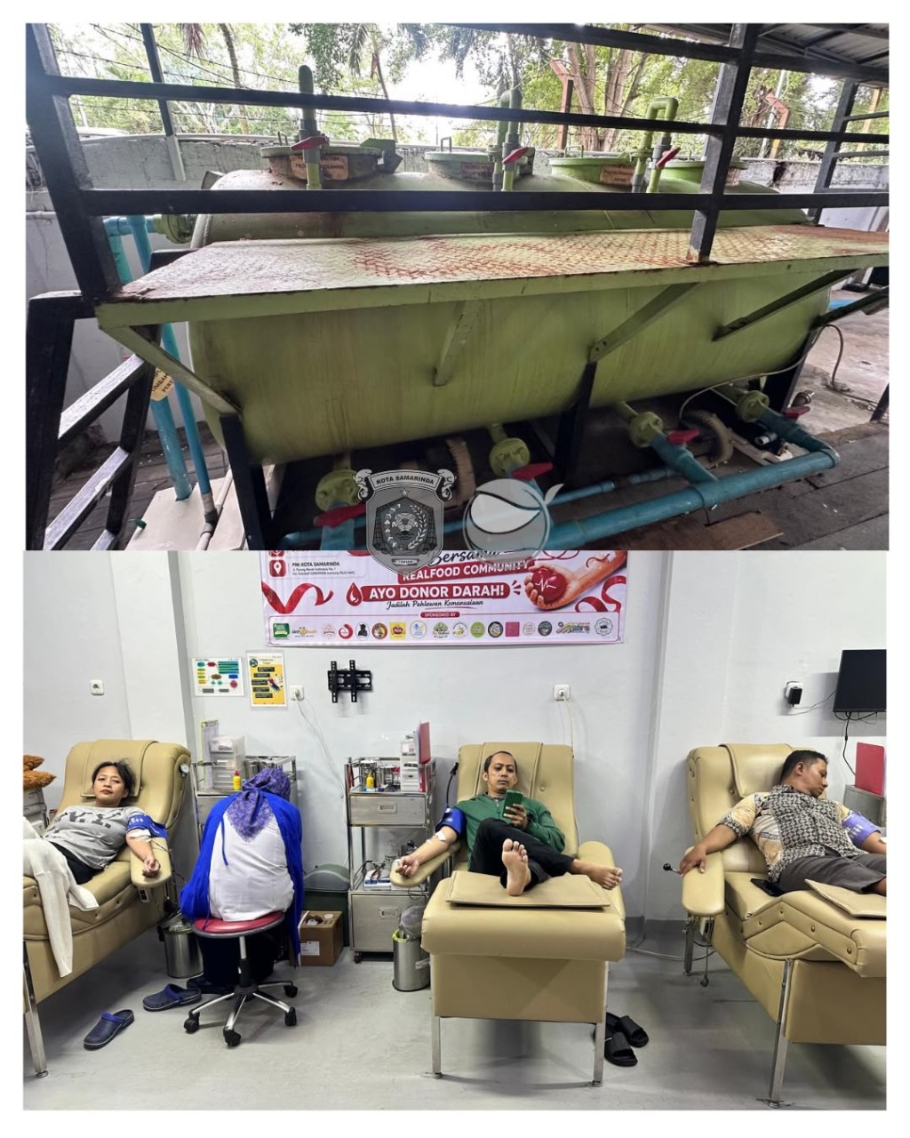 Verifikasi Lingkungan Hidup di Palang Merah Indonesia (PMI) Kota Samarinda