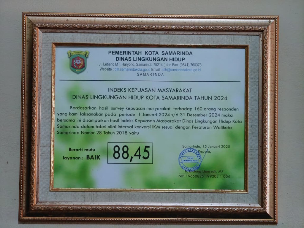 Indek Kepuasan Masyarakat (IKM)