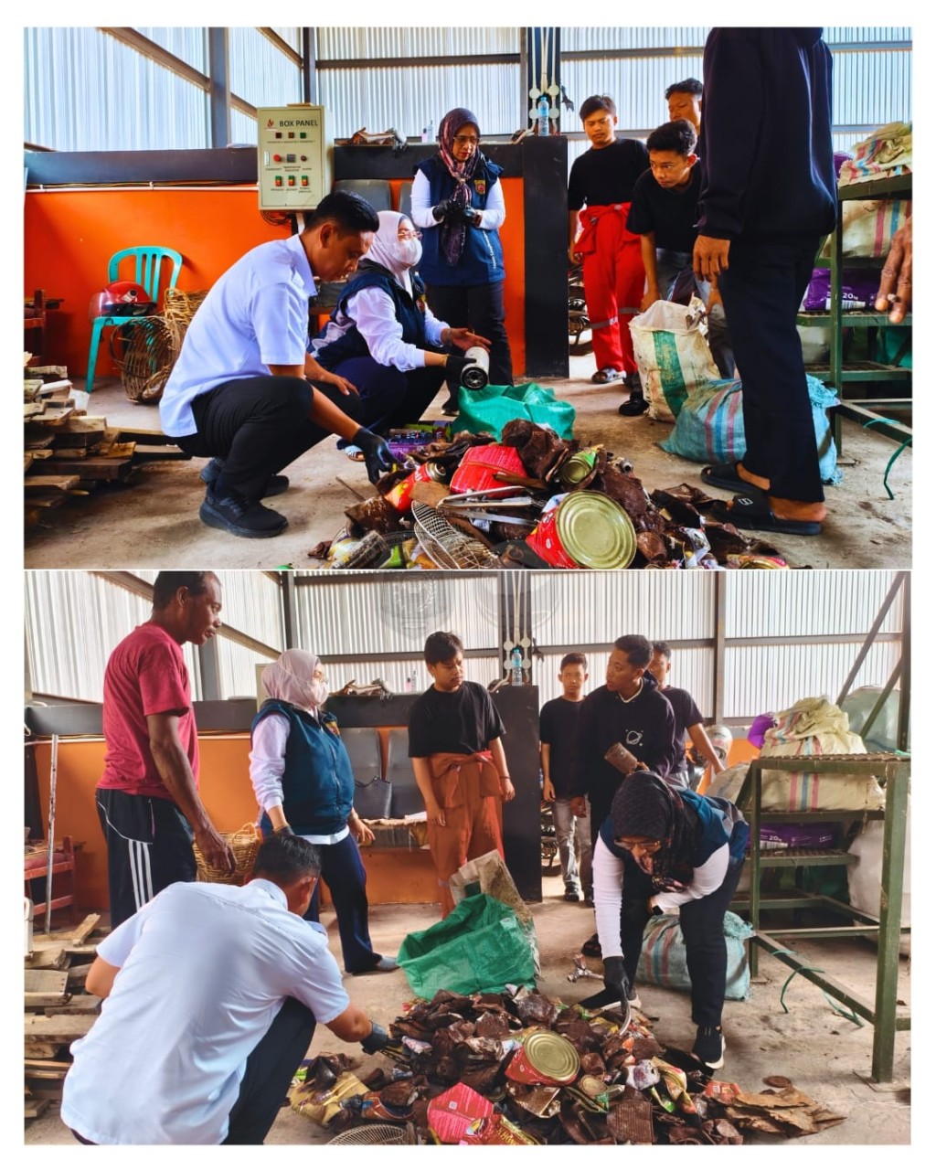 DLH Samarinda Gelar Pemilahan Sampah B3 di Lempake Jaya