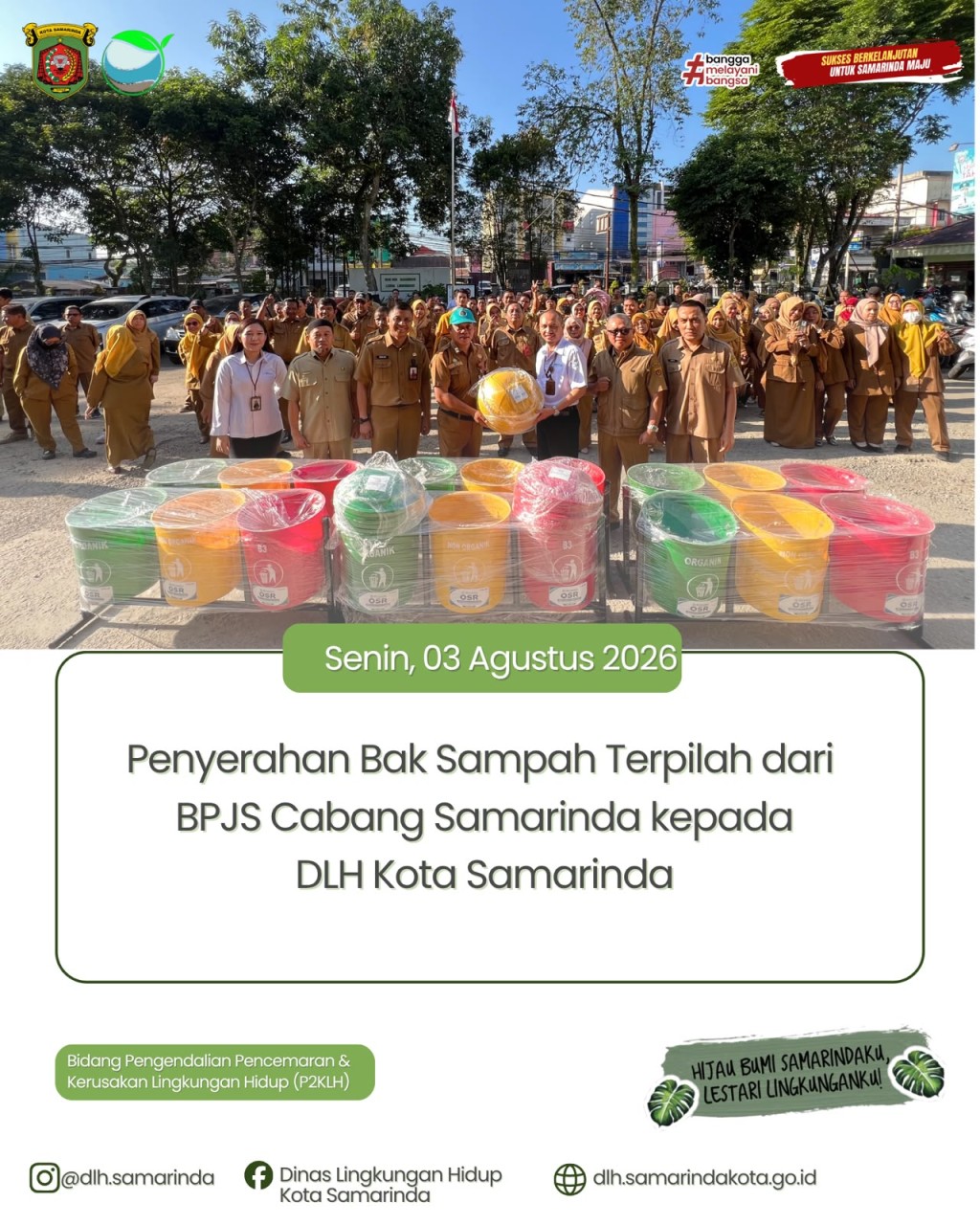 BPJS Kesehatan Cabang Samarinda Dukung Pengelolaan Sampah yang Lebih Baik