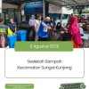 DLH Samarinda Gelar Aksi Sedekah Sampah di Sungai Kunjang