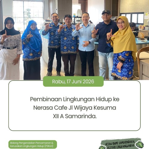 Pembinaan Lingkungan Hidup ke Nerasa Cafe & Resto