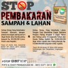 STOP PEMBAKARAN SAMPAH DAN LAHAN ‼️‼️