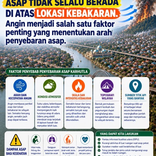 ASAP TIDAK SELALU BERADA DI ATAS LOKASI KEBAKARAN