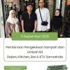 DLH Samarinda Lakukan Pembinaan Pengelolaan Sampah dan Limbah B3 di Dejavu Kitchen, Bar & KTV Samarinda