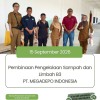 DLH Samarinda Lakukan Pembinaan Pengelolaan Sampah dan Limbah B3 di PT. MEGADEPO INDONESIA