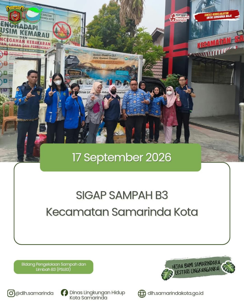 DLH Samarinda Selenggarakan Aksi SIGAP Sampah B3 di Kecamatan Samarinda Kota