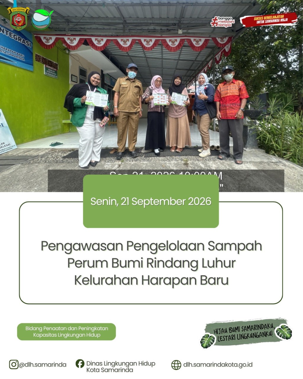 Jl H.A.M.Rifaddin Perum Bumi Rindang Luhur, Kelurahan Harapan Baru, Kecamatan Loa Janan Ilir