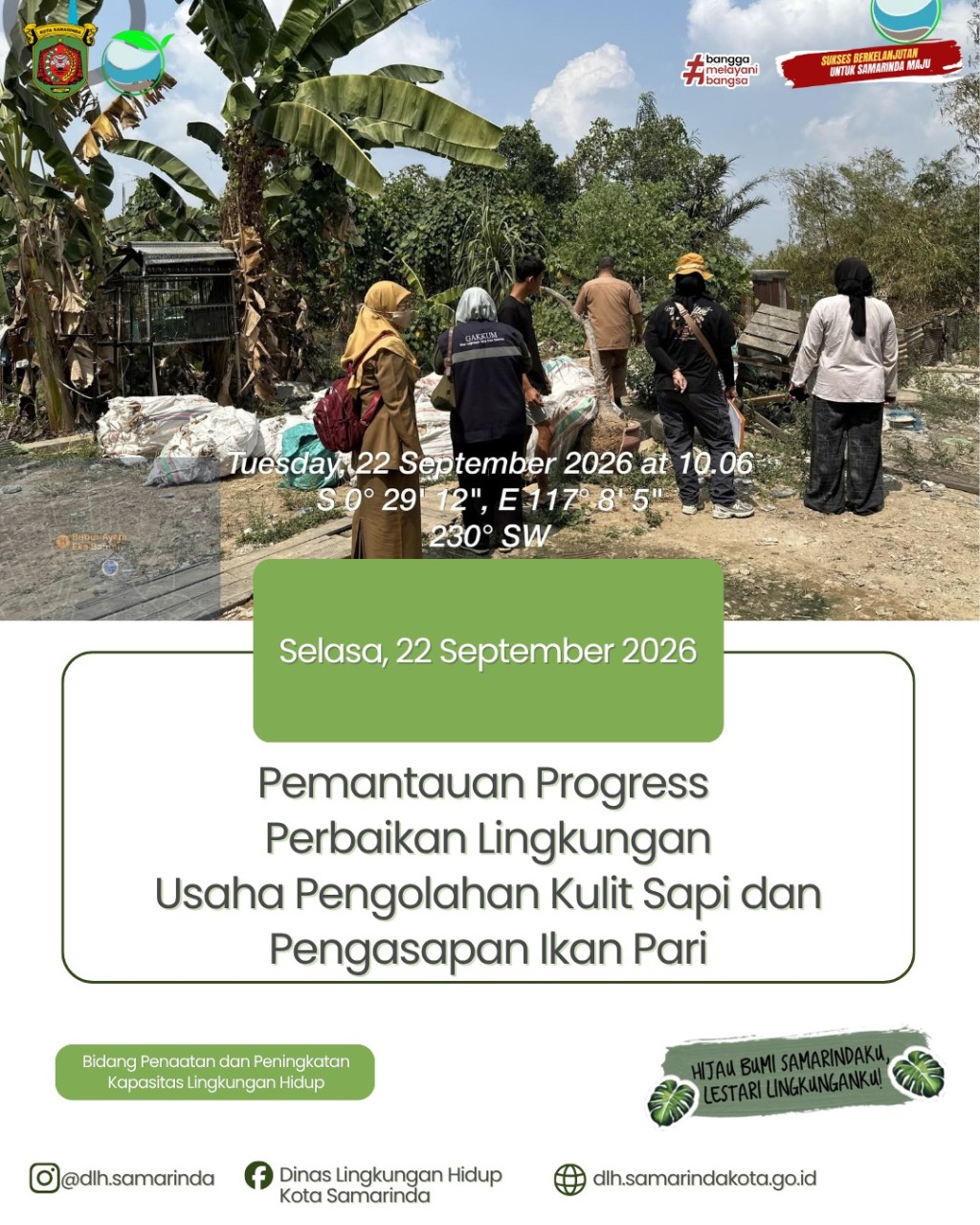 Jl Wiratama, Gang Nyiur No.03, Blok A RT 27, Kelurahan Teluk Lerong Ilir, Kecamatan Samarinda Ulu