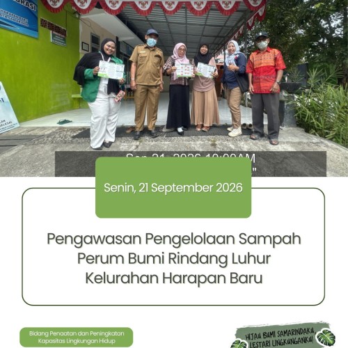 Jl H.A.M.Rifaddin Perum Bumi Rindang Luhur, Kelurahan Harapan Baru, Kecamatan Loa Janan Ilir
