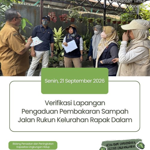 PEMANTAUAN KUALITAS AIR DANAU KOTA SAMARINDA